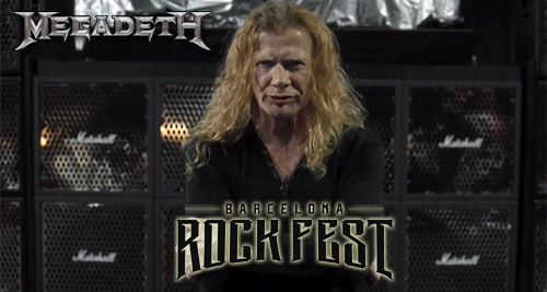 Dave Mustaine de MEGADETH saluda a los fans españoles de cara al BARCELONA ROCK FEST. AVALANCH lanzan versión en inglés de "Torquemada". – RafaBasa.Com